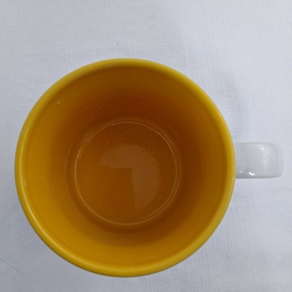 Get Well Soon We'll Wishes Blue Yellow Polka Dot Novelty Coffee Mug Cup - Picture 5 of 7